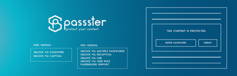 Wordpress Passster Plugin